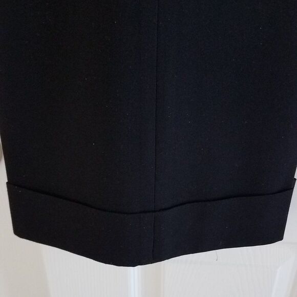 Wide legs pants with cuffed hem - Picture 4 of 5